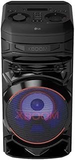 Caixa Acústica LG Xboom RNC5 – Multi Bluetooth, Graves Potentes, Entrada de Microfone e Guitarra