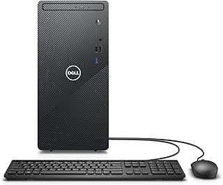 Computador Desktop Dell Inspiron 3891 2021, Intel Core i3-10105, 16 GB de RAM, 2 TB HDD, WiFi 6, Bluetooth, HDMI, DVD-RW, teclado e mouse com fio, Win 11 Home