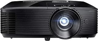 Optoma Projetor profissional W400LVe WXGA | 4000 lúmens para visualização de luzes | Apresentações em salas de aula e salas de reuniões | Lâmpada de até 15.000 horas | Alto-falante embutido