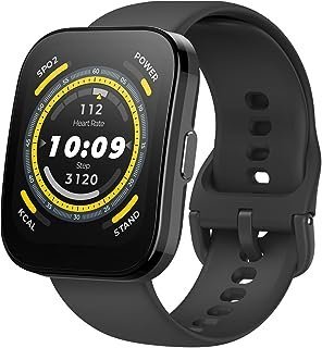 Amazfit Bip 5 Smart Watch with Ultra Large Screen, Bluetooth Calling, Alexa, GPS, 10-Day Long Battery Life (preto)