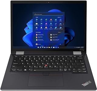 Lenovo Notebook ThinkPad X13 Yoga Gen 3 21AW002NUS 13,3 polegadas conversível 2 em 1 – WUXGA – 1920 x 1200 – Intel Core i7 12ª geração i7-1255U Deca-core (10 núcleos) – 16 GB RAM total – 16 GB On-bo