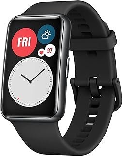 SmartWatch, HUAWEI, WATCH Fit NEW, Preto, Bateria c/até 10 dias de duração, Monitoramento cardíaco