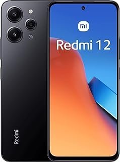 Smartphone Xiaomi Redmi 12 4G 256GB – 8GB Ram (Versao Global) (Midnight Black)