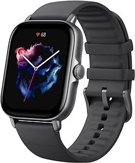amazfit gts 3 GTS-3 gts3 smartwatch clássico coroa de navegação 1.75 amamamoled display zepp os relógio inteligente （balck）