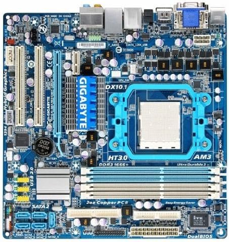 Gigabyte Placa mãe GA-MA785GMT-UD2H Micro ATX