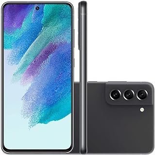 Galaxy S21 Fe, 5G, 128 Gb, Dual – Sm-G990Ezarzto, Preto, Quadriband, Samsung Celular