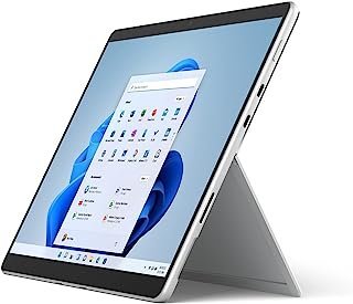 Microsoft Tela sensível ao toque Surface Pro de 8 a 13 polegadas – Memória Intel® Evo Platform Core™ i5-8 GB – SSD de 512 GB – Somente dispositivo – Platinum (modelo mais recente)