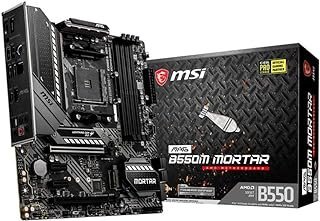 Placa mãe MSI MAG AMD B550M Mortar Socket AM4 Micro ATX DDR4-SDRAM