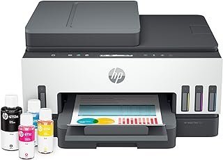 Impressora Multifuncional HP Smart Tank 754 Tanque de Tinta Colorida Wi-Fi Scanner Duplex, Bluetooth. Funções: Imprimir, Copiar, Digitalizar. Cor: Branco (2H0A6A#AK4)