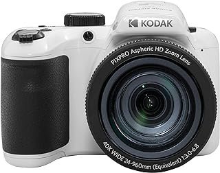 KODAK Câmera digital PIXPRO Astro Zoom AZ405-WH 20MP com zoom óptico de 40X 24 mm de largura angular 1080P vídeo Full HD e LCD de 3 polegadas (branca)