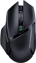 Razer Mouse para jogos sem fio Basilisk X HyperSpeed: compatível com Bluetooth e sem fio, sensor óptico de 16K DPI, 6 botões programáveis, bateria de 450 horas, preto clássico