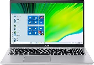 Acer Aspire 5 A515-56-363A, tela IPS Full HD de 15,6 polegadas, processador Intel Core i3-1115G4 de 11ª geração, DDR4 GB, NVMe SSD, WiFi 6, teclado retroiluminado, Windows 10 Home (modo S)