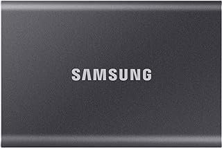 Samsung T7 SSD portátil – 2 TB – USB 3.2 Gen.2 Externo SSD Titan Gray (MU -PC2T0T/WW)