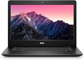 Dell Laptop Inspiron 14 HD de alto desempenho (modelo 2021), processador Intel Core i3-1005G1, 8 GB de RAM, 128 GB SSD, webcam, HDMI, Bluetooth, WiFi, USB 3.1, Wave MaxxAudio Pro, Windows 10 S, preto