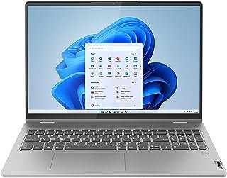 Lenovo IdeaPad Flex 5, tela WUXGA de 16 polegadas, AMD Ryzen 7, 16 GB de RAM, SSD de 512 GB, 1920 x 1200 px, tela sensível ao toque, Windows 11, cinza ártico