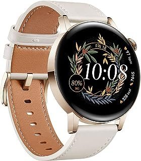SmartWatch, HUAWEI GT3, 42mm, Tela AMOLED, Bateria de longa duração, Mais de 100 modos de treino