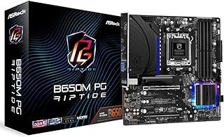 ASRock B650M PG Riptide AMD Ryzen Série 7000 Processadores Placa Mãe