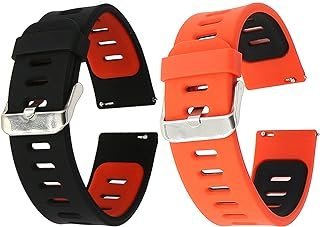 Pulseira para Xiaomi HUAMI AMAZFIT PACE (Preto Laranja/Laranja preto)