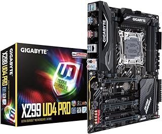 GIGABYTE X299 UD4 Pro (Intel LGA 2066 Core i9/ATX/2 M.2/USB 3.1 geração 2 Type-A/RGB Fusion/Placa-mãe)
