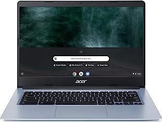 Acer Chromebook 314, Intel Celeron N4000, tela Full HD de 14, 4GB LPDDR4, 64GB eMMC, Gigabit Wi-Fi, Google Chrome, CB314-1H-C884