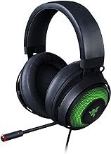 Razer Kraken Ultimate – Fone de ouvido USB para jogos (fones de ouvido para PC, PS4 e Switch Dock com som surround e microfone ANC e RGB Chroma)