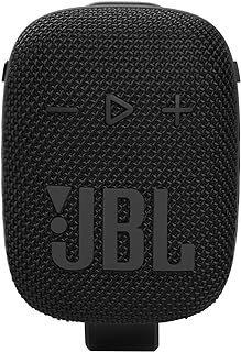 JBL Wind 3 S – Alto-falante Bluetooth para guidão fino, preto