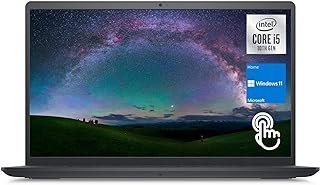 Dell Laptop Inspiron 3511 2022, tela sensível ao toque FHD de 15,6 polegadas, Intel Core i5-1035G1, RAM DDR4 de 32 GB, SSD PCIe de 512 GB, leitor de cartão SD, webcam, HDMI, Wi-Fi, Windows 11 Home, preto