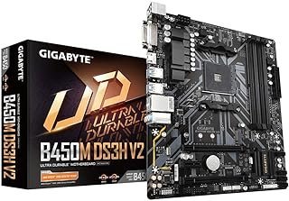 GIGABYTE B450M DS3H V2 (AMD Ryzen AM4/Micro ATX/M.2/HMDI/DVI/USB 3.1/DDR4/placa-mãe)