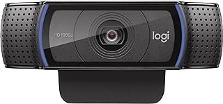 Logitech Webcam habilitada para microfone C920e HD 1080p, certificada para Zoom, compatível com Microsoft Teams, compatível com TAA
