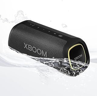 Caixa de Som Bluetooth LG Xboom Go XG5S – Bateria 18H, 20W RMS, Iluminação de Estúdio, IP67, Track Woofer de Fibra de Carbono