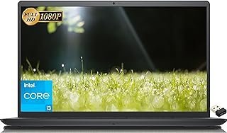 Dell Notebook Inspiron 15 2023, tela FHD de 15,6 polegadas, processador Intel Core i3-1215U (até 4,4 GHz), 8 GB de RAM, SSD de 512 GB, gráficos Intel UHD, Wi-Fi 6, Bluetooth, HDMI, Windows 11 Home