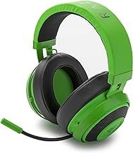 Razer Kraken Pro V2 Fone de ouvido analógico para jogos com microfone retrátil para PC, Xbox One e PlayStation 4, verde (Renovado)