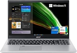 Acer Laptop Aspire 5 A515-56-702V | Tela IPS Full HD de 15,6 polegadas | Intel Core i7-1165G7 de 11ª geração | Gráficos Intel Iris Xe | 16GB DDR4 | SSD de 512 GB | WiFi 6 | Leitor de impressões digitais | Teclado BL | Windows 11