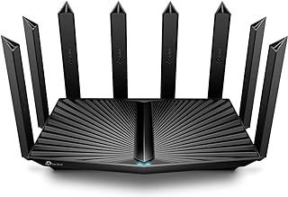 TP-Link Roteador AX6600 Tri-Band WiFi 6 (Archer AX90), roteador 8-Stream Gigabit, roteador VPN, MU-MIMO, porta WAN 2,5G, CPU Quad-Core de 1,5 GHz