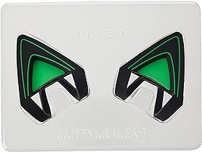 Acessório Kitty Ears para Headset Gamer Razer Kraken, Preto e Verde, RC21-01140200-W3M1
