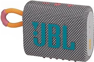 JBL, Caixa de Som Bluetooth, Go 3, Ultraportátil – Cinza