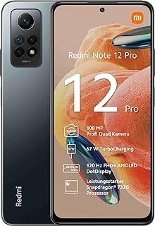 Xiaomi Redmi Note 12 Pro 4G, 8 GB + 128 GB, Graphite Gray – Versao Global