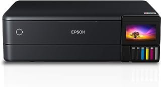 Multifuncional Epson EcoTank L8180 – Tanque de Tinta Fotográfica, 6 cores, Formato A3+, Wi-Fi Direct, Ethernet, 110V