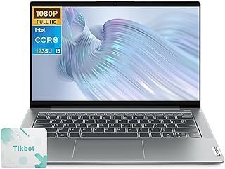 Lenovo Laptop empresarial IdeaPad 5i 2023 – tela Full HD 1920 x 1080 de 14 polegadas – Intel Core i5-1235U – 8 GB de RAM – SSD de 512 GB – Windows 11 Home – com mouse pad (Intel i5-1235U)