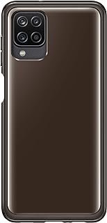 Samsung Galaxy A12 Soft Clear, preto