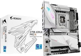 GIGABYTE Z790 AORUS PRO X (LGA 1700/Intel/Z790 X/ATX/ DDR5/5* M.2/PCIe 5.0/USB 3.2 Tipo-C/Wi-Fi 7/5GbE LAN/Q-Flash Plus/EZ-Latch Plus/Placa-mãe)