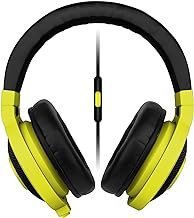 Razer Fone de ouvido Kraken Mobile para música analógica e jogos – Amarelo neon (RZ04-01400200-R3U1)