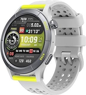 Amazfit Cheetah Smart Watch AI-Powered with GPS,Music, Heart Rate Sleep Monitor, Alexa,14 Day+ Battery Life for Workouts, Sports Bluetooth Phone Calls Smart Watch (Cheetah Round)