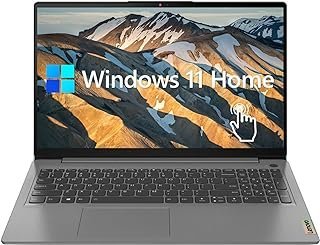 Lenovo Tela FHD IdeaPad 3 de 14 polegadas, processador Intel Core i7-1165G7, RAM DDR4 de 20 GB, SSD PCIe de 512 GB, webcam, leitor de impressões digitais, HDMI, leitor de cartão SD, Wi-Fi 6, Windows 11 Home, cinza