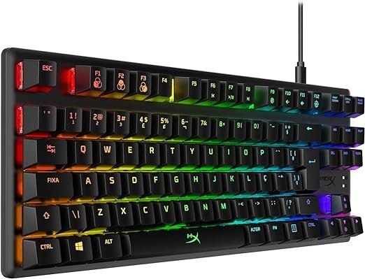 TECLADO GAMER MECANICO HYPERX ALLOY ORIGINS CORE PBT AZUL
