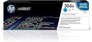HP Cartucho de toner ciano 304A | Funciona com HP Color LaserJet CM2320 MFP, HP Color LaserJet CP2025 Series | CC531A
