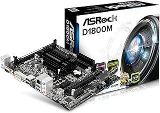 ASRock Placa-mãe Micro ATX DDR3 1066 NA D1800M