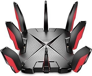 TP-Link Roteador para jogos AX6600 WiFi 6 (Archer GX90) – roteador de internet sem fio Gigabit Tri Band, roteador de machado de alta velocidade, roteador VPN inteligente para uma casa grande