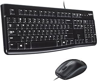 Teclado, Desktop, MK120, BK
