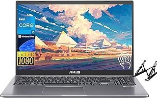 ASUS Notebook Vivobook para Negócios e Estudantes 2024, tela sensível ao toque FHD de 15,6 polegadas, Intel Core i5 1135G7, 36 GB RAM, SSD de 1 TB, gráficos Intel Iris Xe, Wi-Fi, Bluetooth, teclado